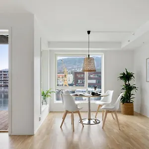 Apartament Bjorvika Apartments, Damsgard Area, Bergen City Center, Bergen